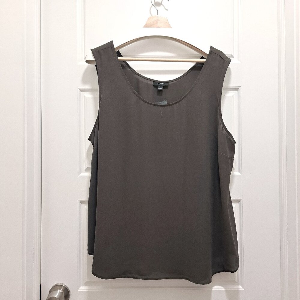 Alfani Tank Top Urban Olive Size XXL